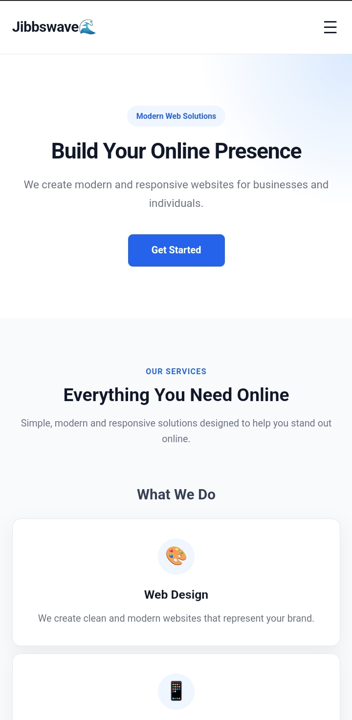 JibbsWaves website screenshot